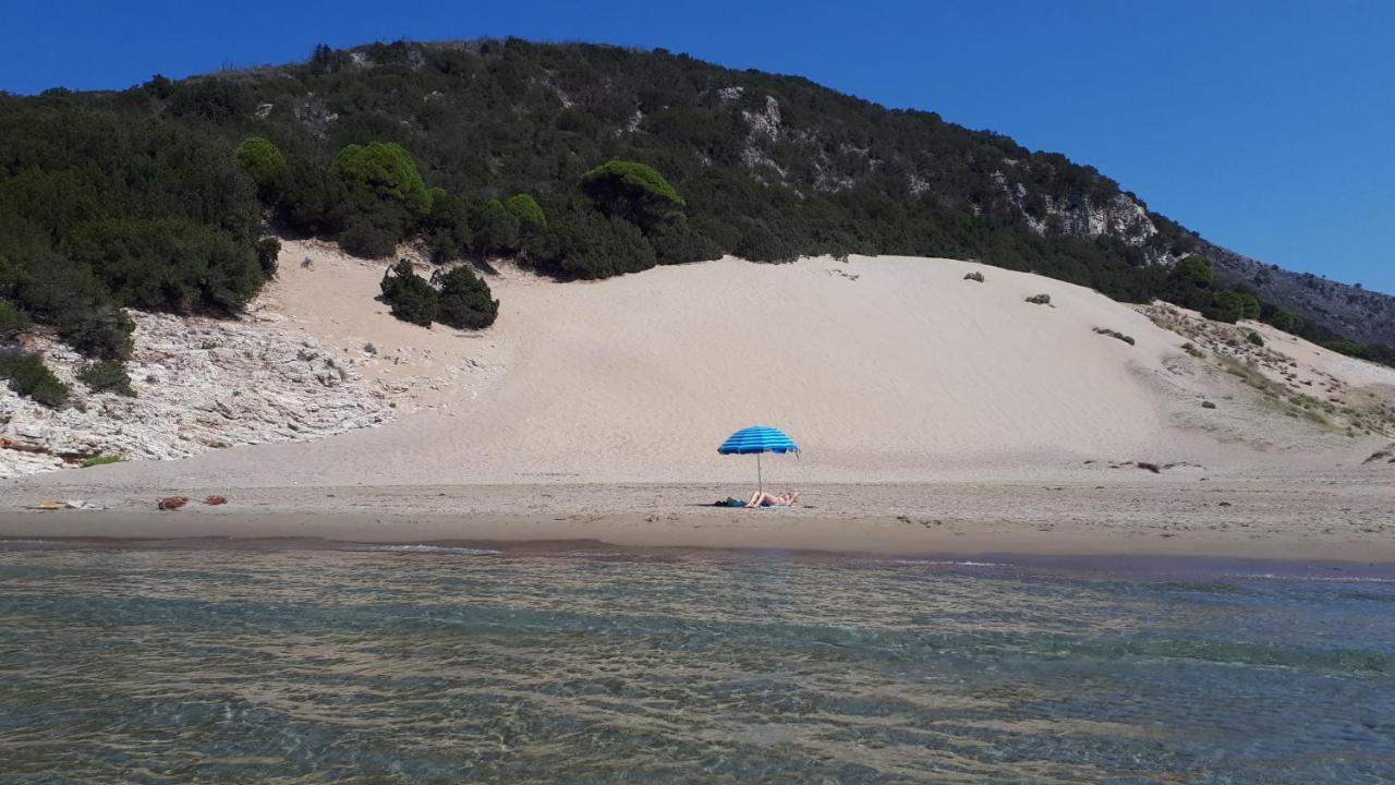 Villa Dunes 350M From The Sandy Beach Kalogria  Bagian luar foto