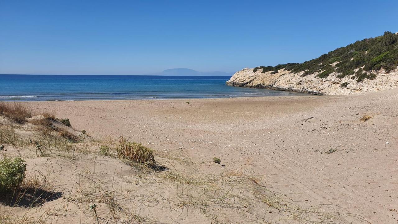 Villa Dunes 350M From The Sandy Beach Kalogria  Bagian luar foto