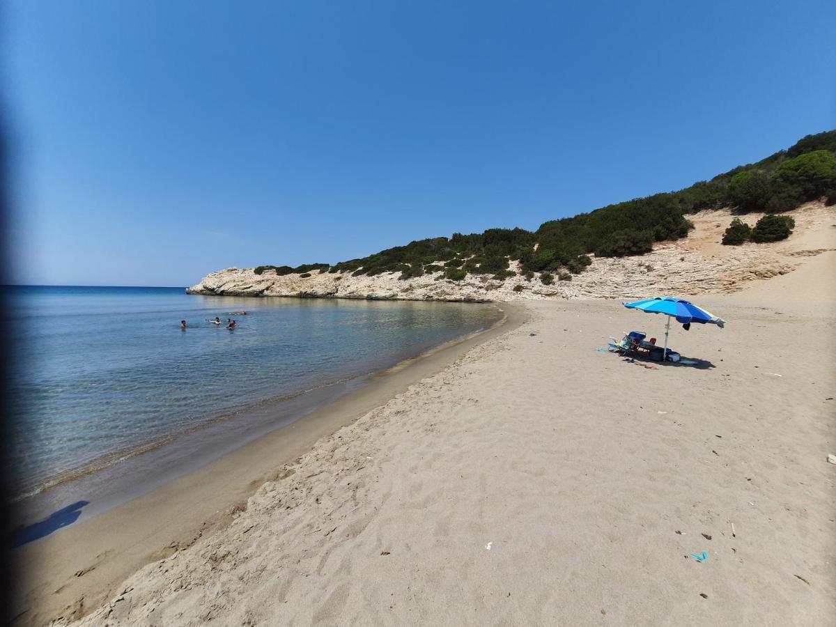 Villa Dunes 350M From The Sandy Beach Kalogria  Bagian luar foto