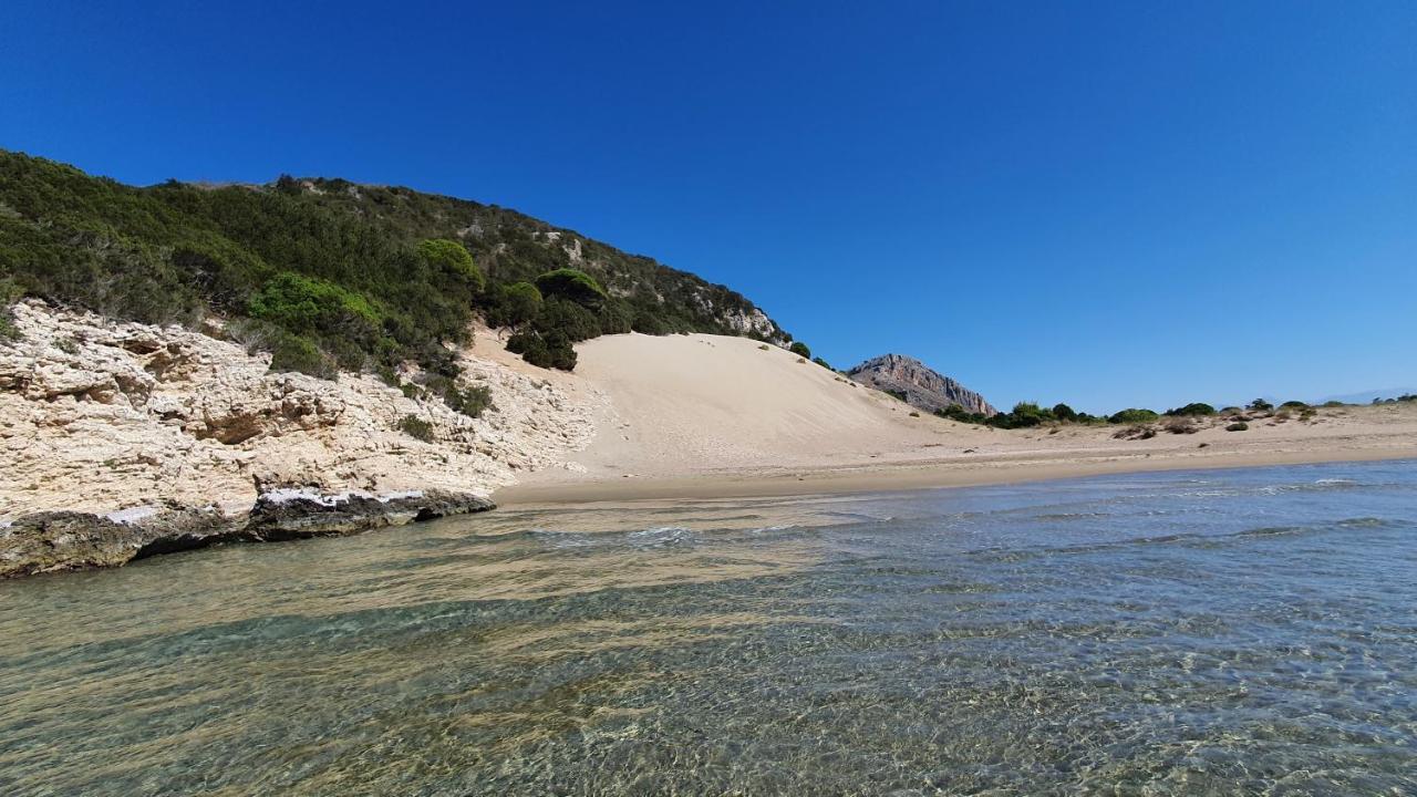 Villa Dunes 350M From The Sandy Beach Kalogria  Bagian luar foto