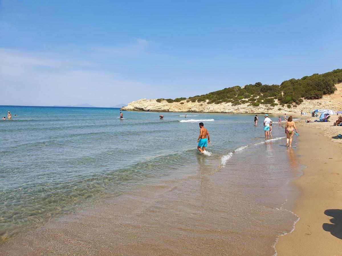 Villa Dunes 350M From The Sandy Beach Kalogria  Bagian luar foto