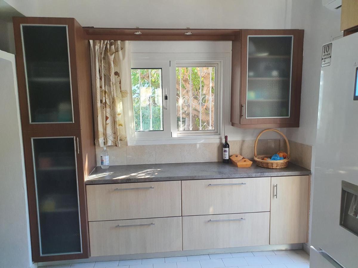 Villa Dunes 350M From The Sandy Beach Kalogria  Bagian luar foto